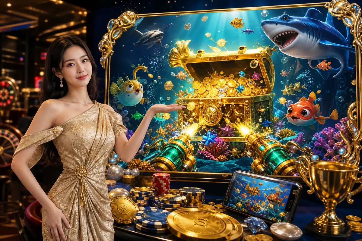 fswin হ্যাপি ফিশিং গেমপ্লে পরিচিতি